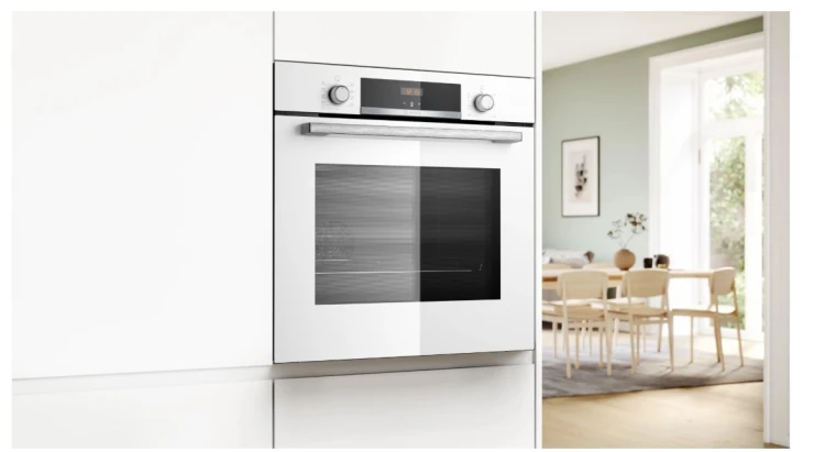 Bosch Piekarnik HBA534BW3  biały Serie 4