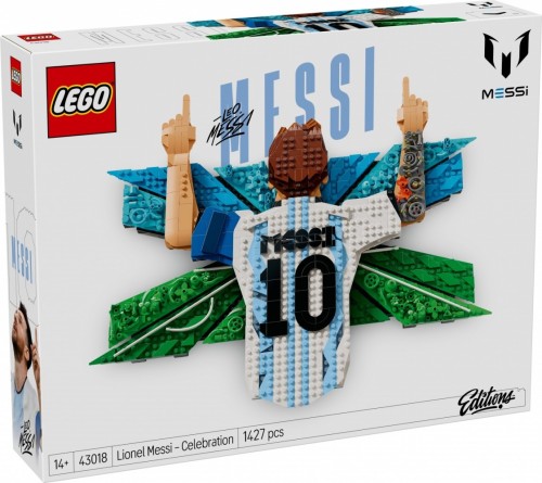 LEGO Klocki Editions 43018 Lionel Messi - cieszynka