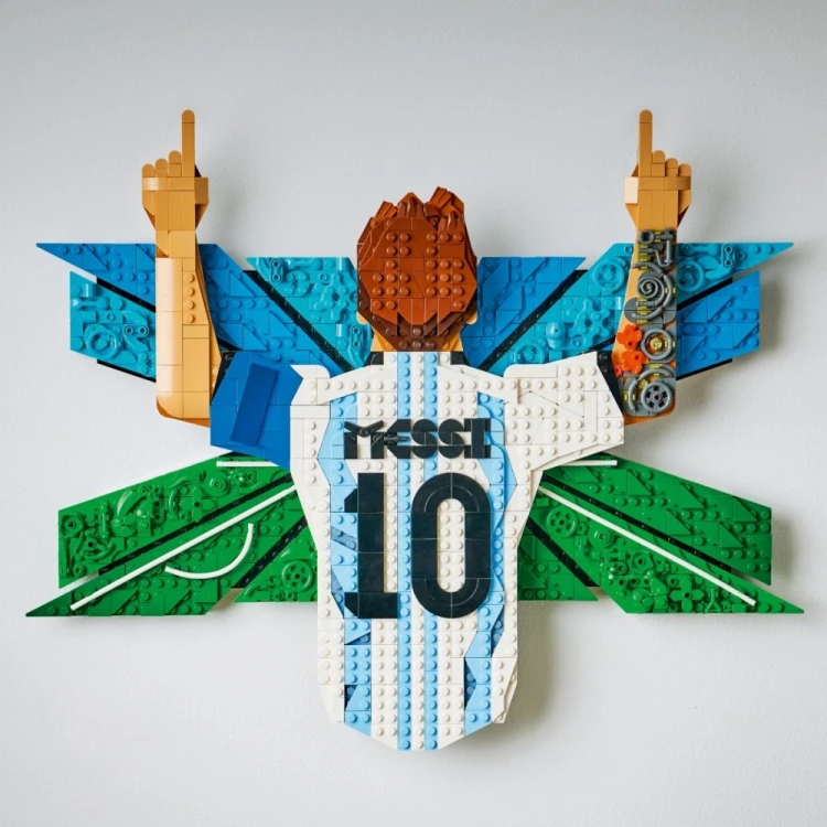 LEGO Klocki Editions 43018 Lionel Messi - cieszynka