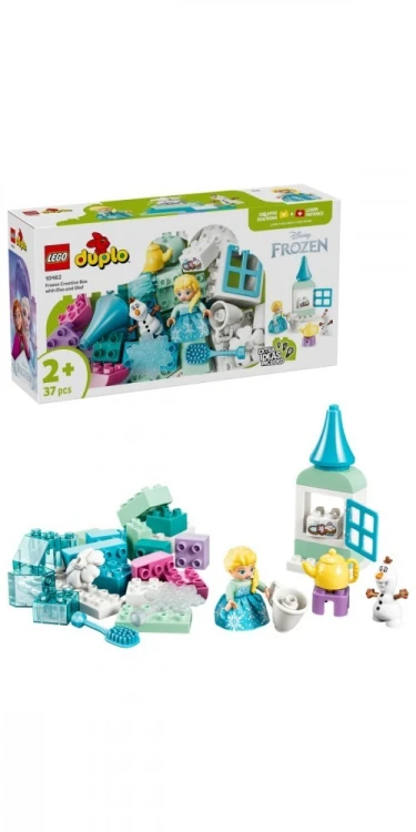 LEGO Klocki DUPLO Disney 10462 Kreatywne pudełko z Elzą i Olafem