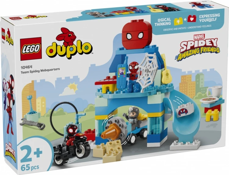 LEGO Klocki DUPLO Disney 10464 Kryjówka Pajęczej Drużyny