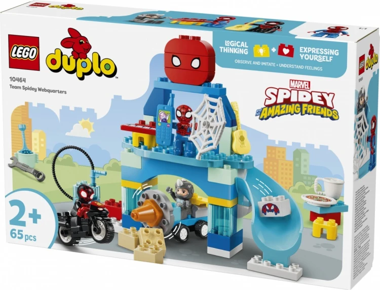 LEGO Klocki DUPLO Disney 10464 Kryjówka Pajęczej Drużyny