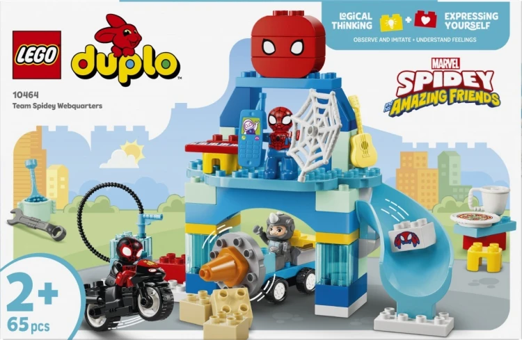 LEGO Klocki DUPLO Disney 10464 Kryjówka Pajęczej Drużyny