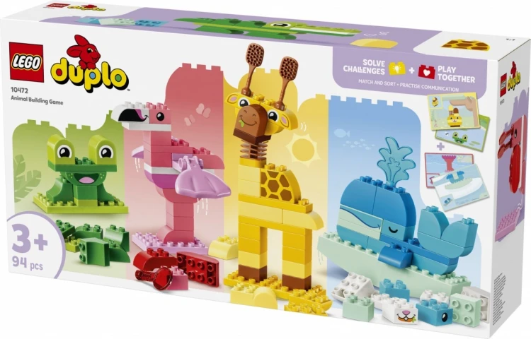 LEGO Klocki DUPLO 10472 Gra w budowanie zwierzątek