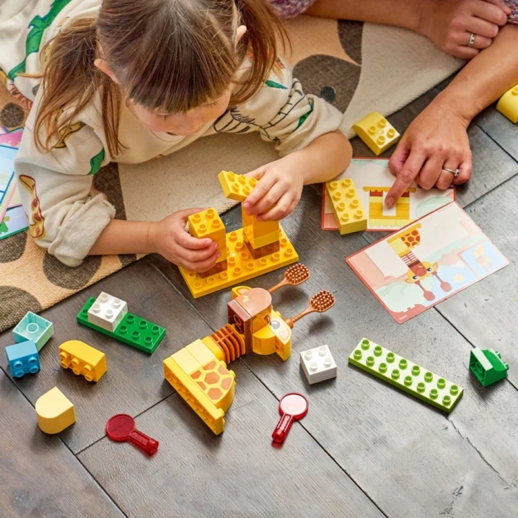 LEGO Klocki DUPLO 10472 Gra w budowanie zwierzątek