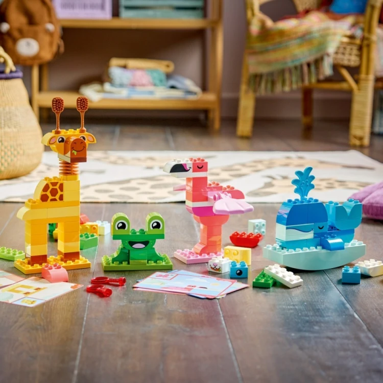 LEGO Klocki DUPLO 10472 Gra w budowanie zwierzątek