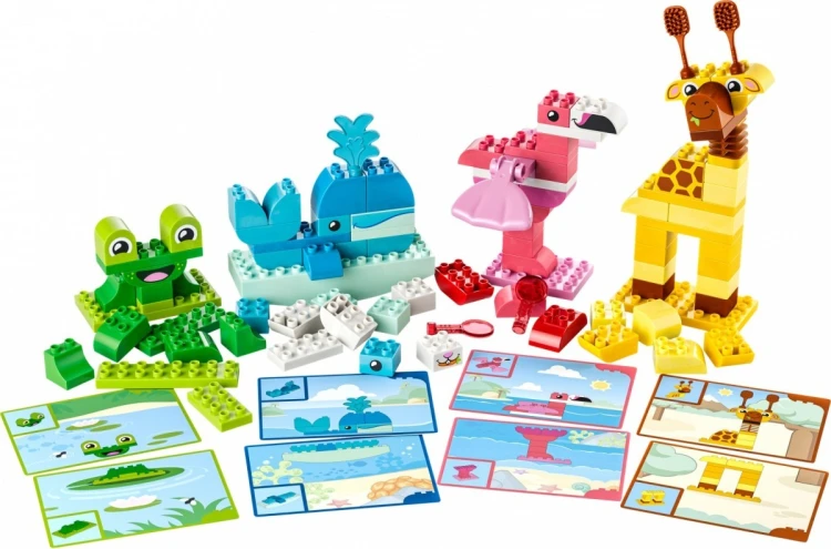 LEGO Klocki DUPLO 10472 Gra w budowanie zwierzątek