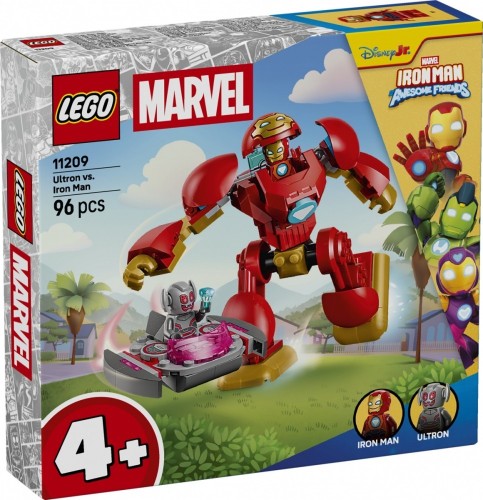 LEGO Klocki Super Heroes 11209 Ultron kontra Iron Man