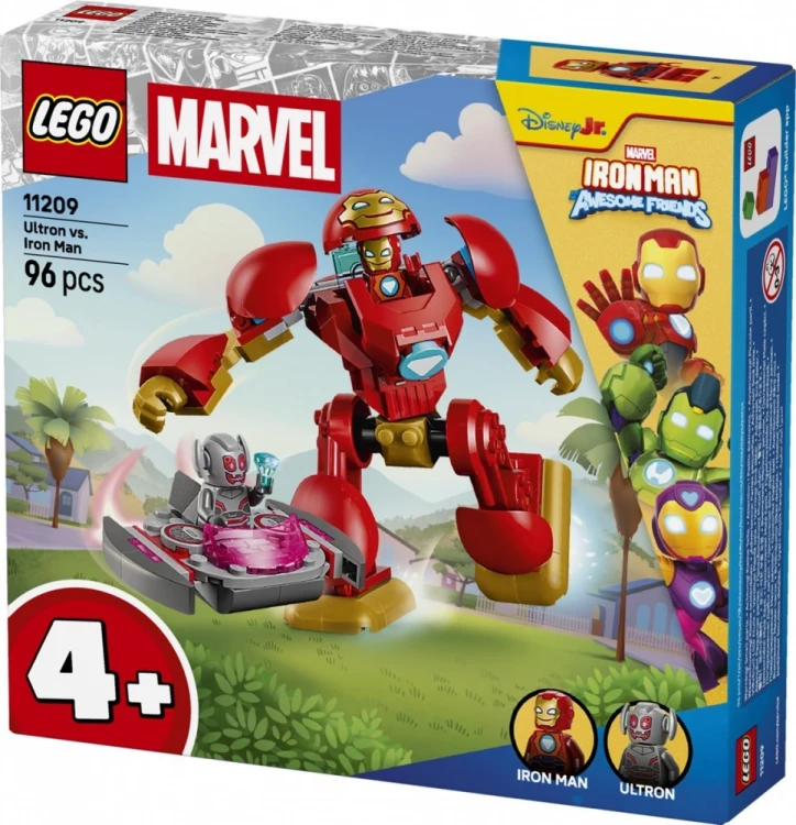 LEGO Klocki Super Heroes 11209 Ultron kontra Iron Man