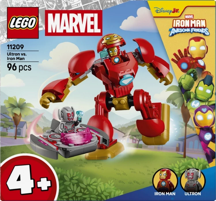 LEGO Klocki Super Heroes 11209 Ultron kontra Iron Man