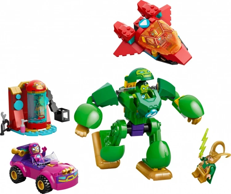 LEGO Klocki Super Heroes 11211 Loki kontra drużyna Iron Mana