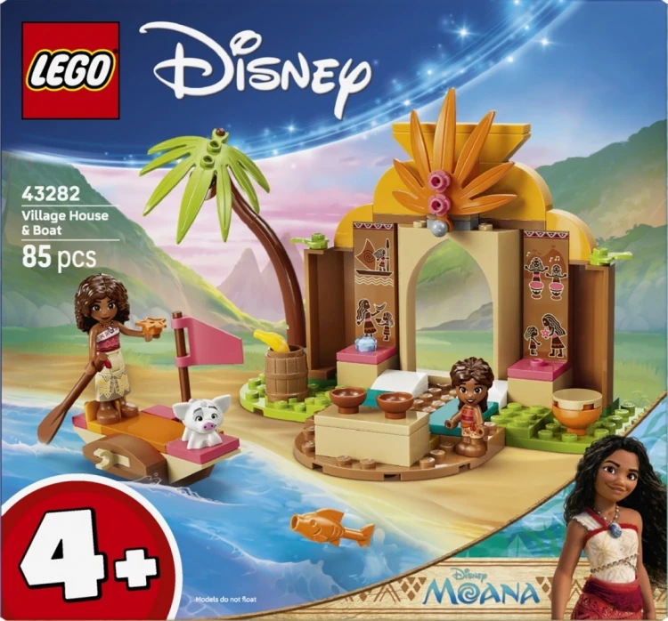 LEGO Klocki Disney 43282 Wiejska chatka i łódź