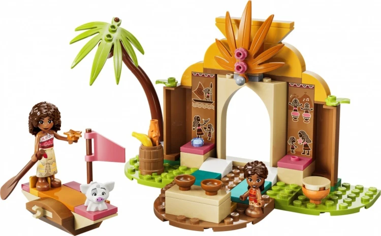 LEGO Klocki Disney 43282 Wiejska chatka i łódź