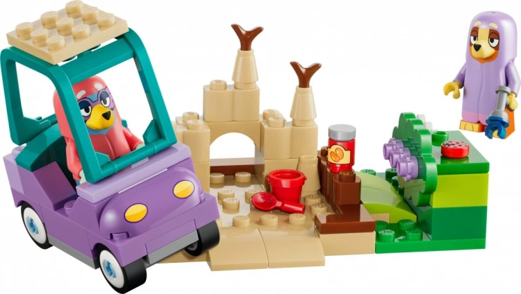 LEGO Klocki Bluey 11216 Babunie z Bingo i Blue