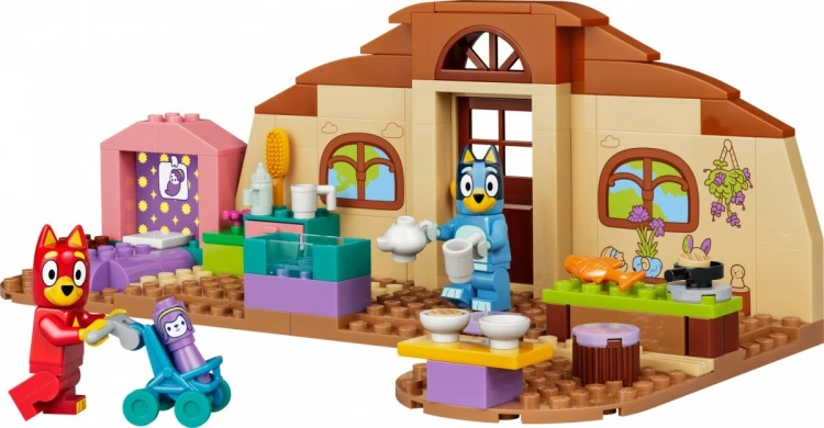 LEGO Klocki Bluey 11221 Szkoła z Ryżykiem i Blue