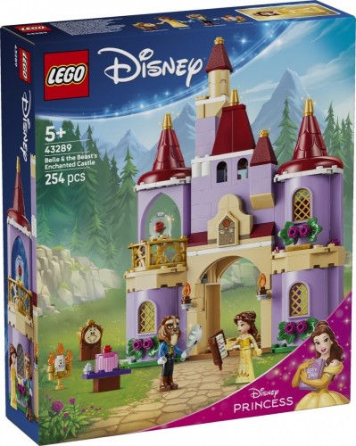 LEGO Klocki Disney 43289 Zaczarowany zamek Pięknej i Bestii