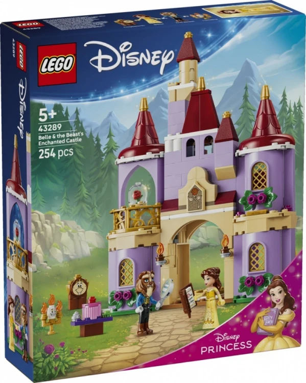 LEGO Klocki Disney 43289 Zaczarowany zamek Pięknej i Bestii