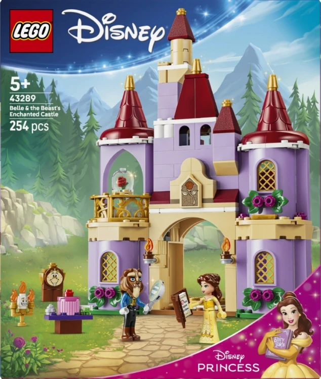 LEGO Klocki Disney 43289 Zaczarowany zamek Pięknej i Bestii