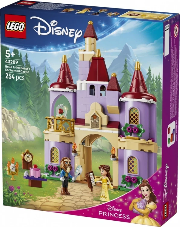 LEGO Klocki Disney 43289 Zaczarowany zamek Pięknej i Bestii