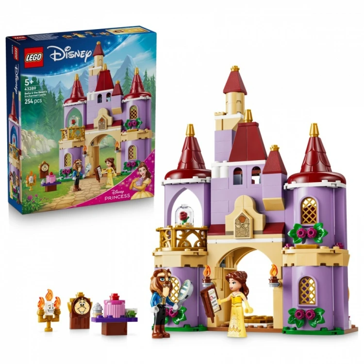LEGO Klocki Disney 43289 Zaczarowany zamek Pięknej i Bestii
