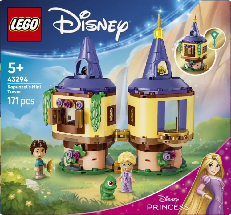 LEGO Klocki Disney 43294 Mała wieża Roszpunki