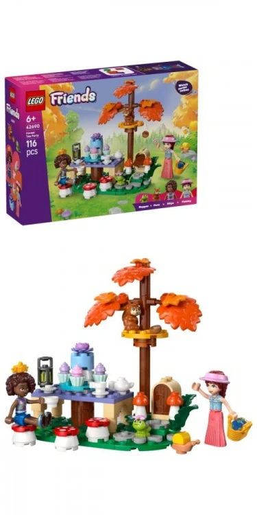 LEGO Klocki Friends 42690 Podwieczorek w lesie