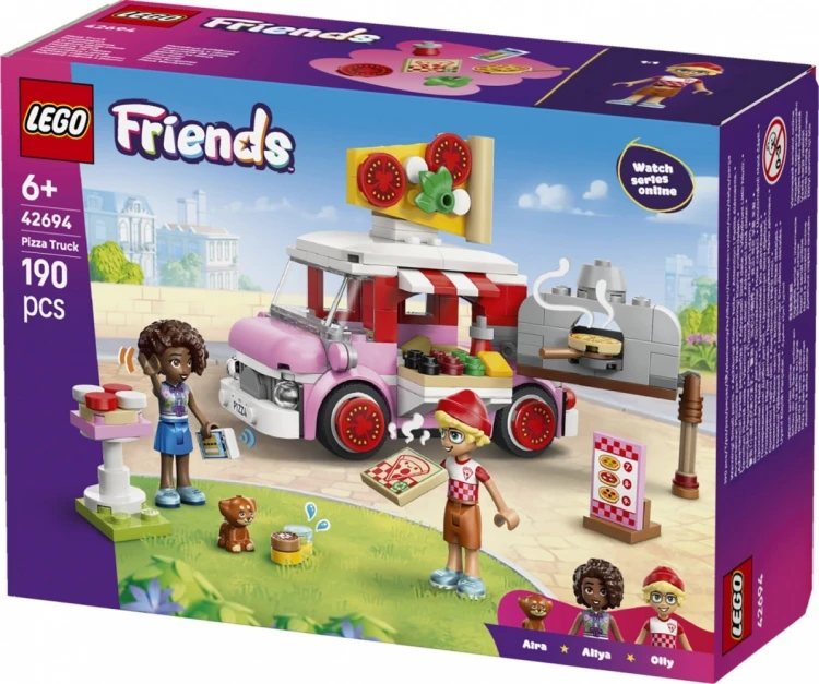 LEGO Klocki Friends 42694 Furgonetka z pizzą