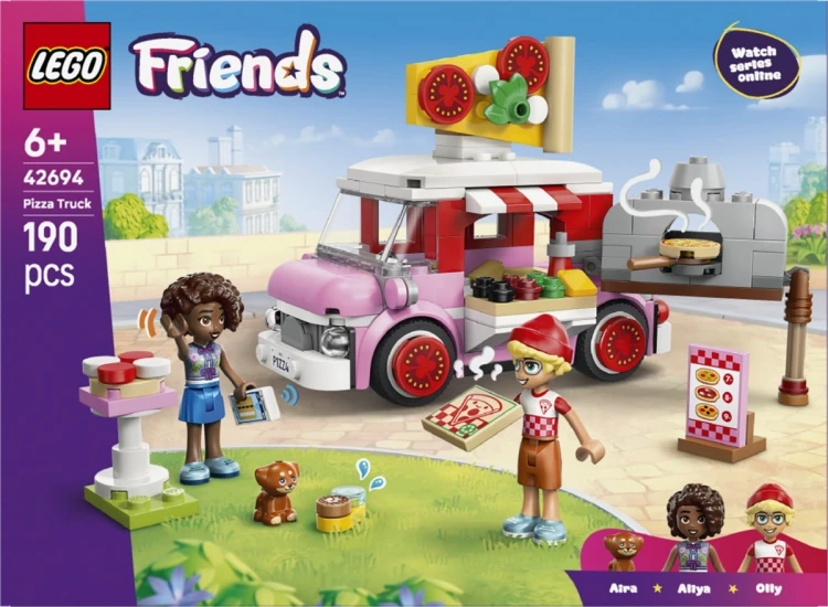 LEGO Klocki Friends 42694 Furgonetka z pizzą