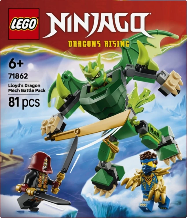 LEGO Klocki Ninjago 71862 Smoczy mech Lloyda - zestaw bitewny