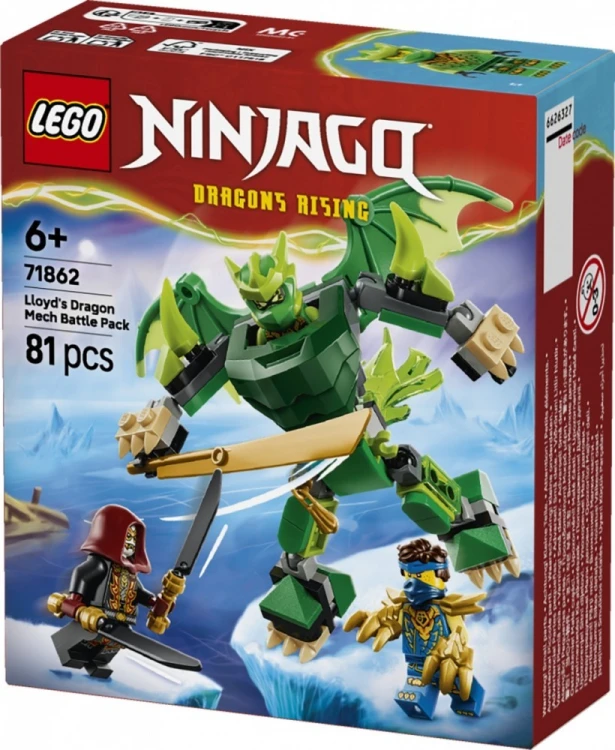 LEGO Klocki Ninjago 71862 Smoczy mech Lloyda - zestaw bitewny