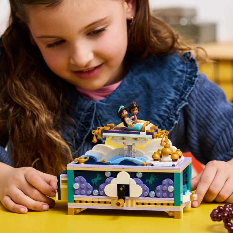 LEGO Klocki Disney 43295 Szkatułka na biżuterię Dżasminy