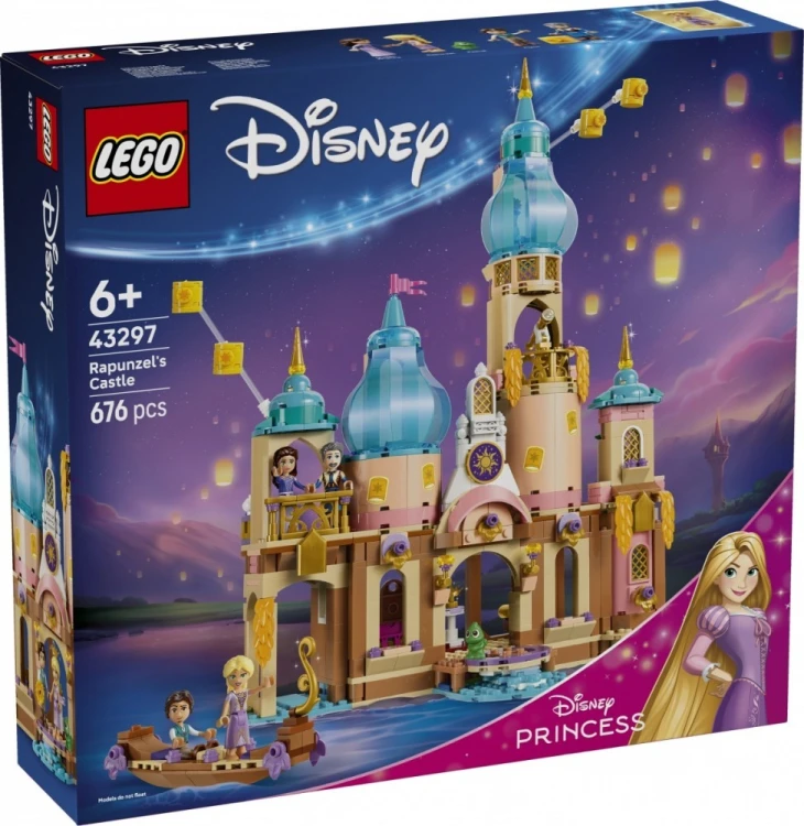 LEGO Klocki Disney 43297 Zamek Roszpunki