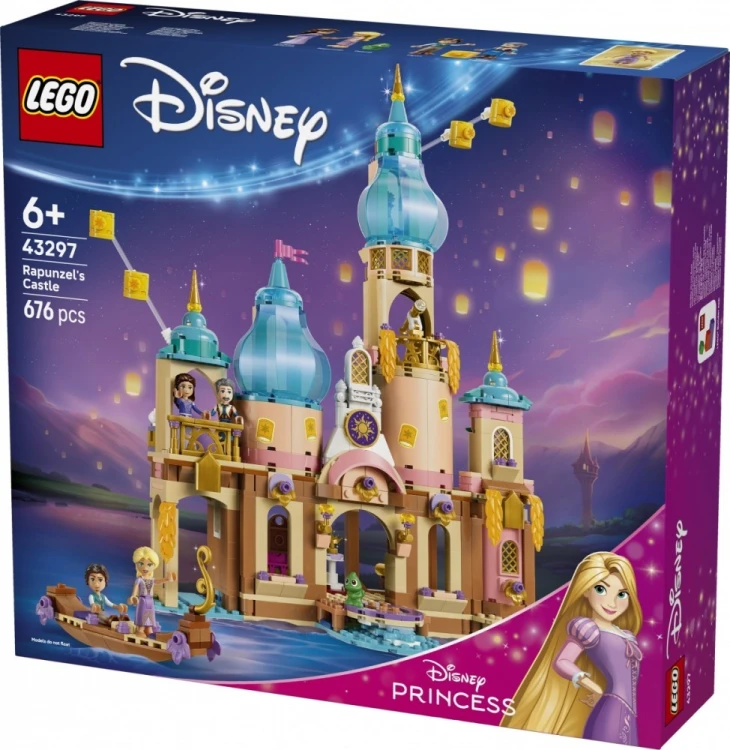 LEGO Klocki Disney 43297 Zamek Roszpunki