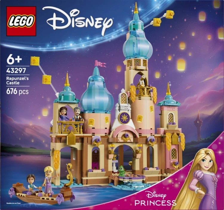 LEGO Klocki Disney 43297 Zamek Roszpunki