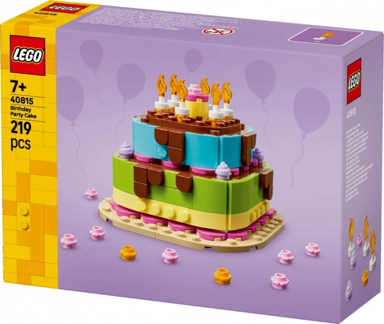 LEGO Klocki Iconic 40815 Tort na przyjęcie urodzinowe