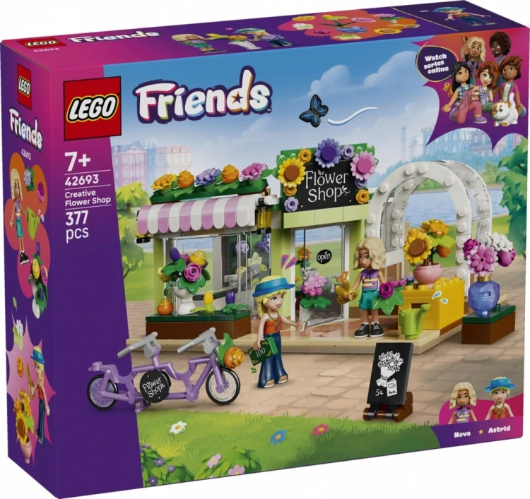 LEGO Klocki Friends 42693 Kreatywna kwiaciarnia