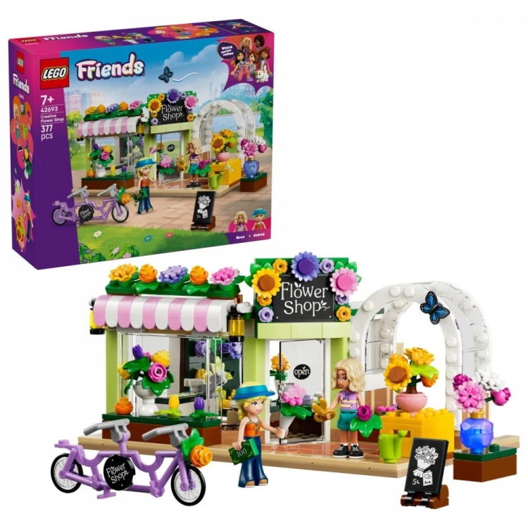 LEGO Klocki Friends 42693 Kreatywna kwiaciarnia