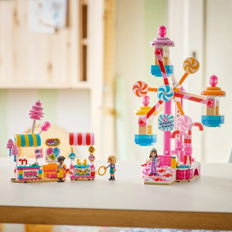LEGO Klocki Friends 42700 Cukierkowo-babeczkowy diabelski młyn