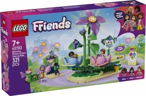 LEGO Klocki Friends 42702 Wróżkowa karuzela z kwiatami