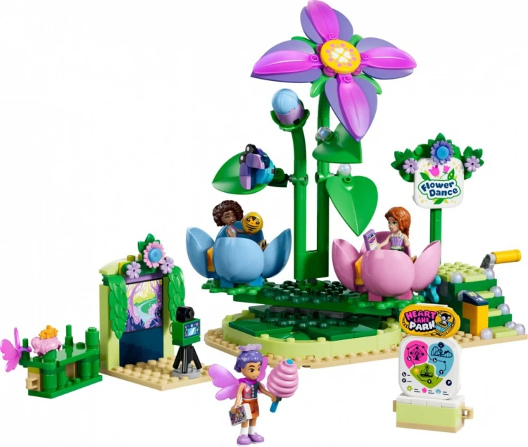 LEGO Klocki Friends 42702 Wróżkowa karuzela z kwiatami