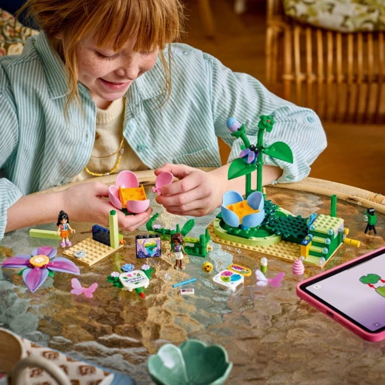 LEGO Klocki Friends 42702 Wróżkowa karuzela z kwiatami