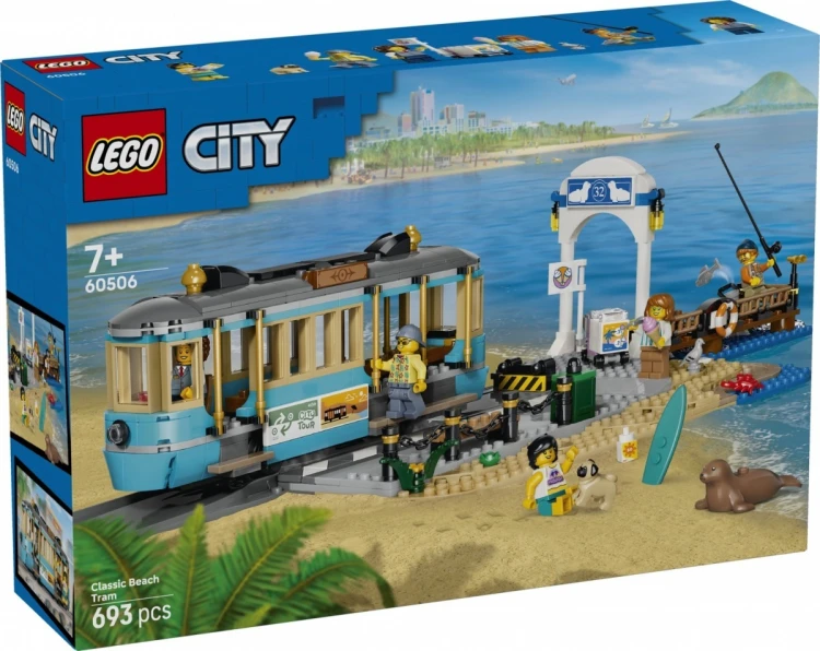 LEGO Klocki City 60506 Tramwaj przy plaży