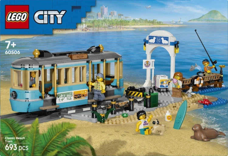 LEGO Klocki City 60506 Tramwaj przy plaży