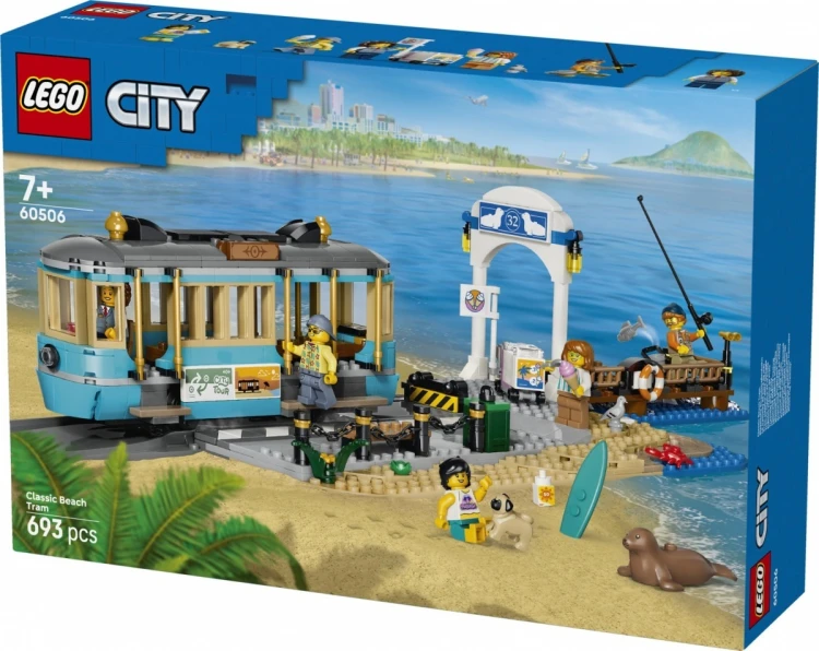 LEGO Klocki City 60506 Tramwaj przy plaży