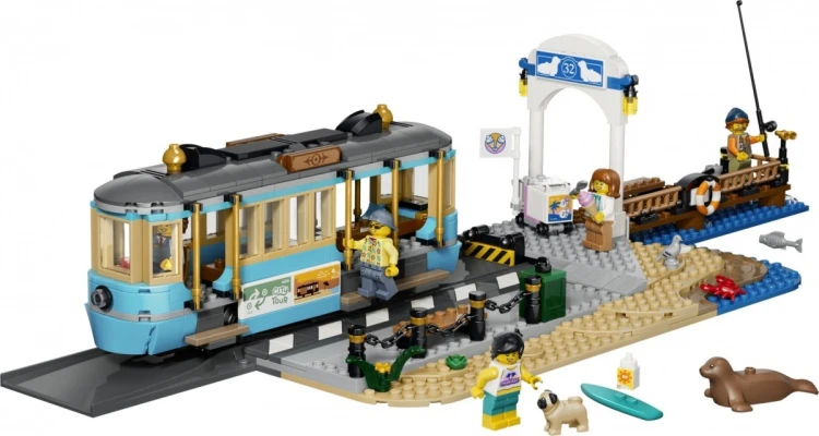 LEGO Klocki City 60506 Tramwaj przy plaży
