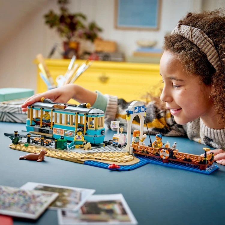 LEGO Klocki City 60506 Tramwaj przy plaży