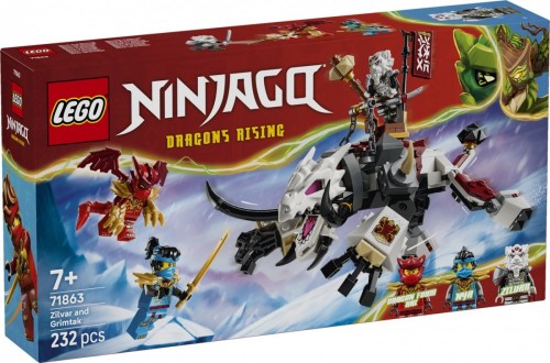 LEGO Klocki Ninjago 71863 Zilvar i smocza bestia Grimtak