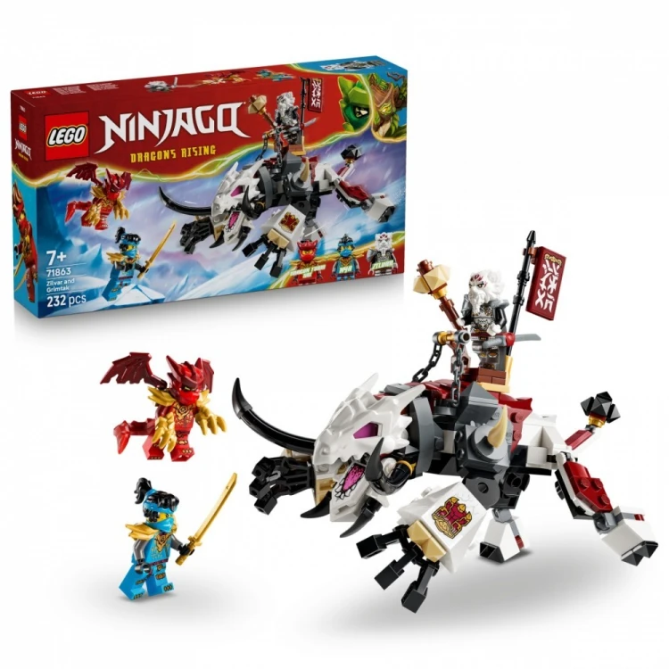 LEGO Klocki Ninjago 71863 Zilvar i smocza bestia Grimtak
