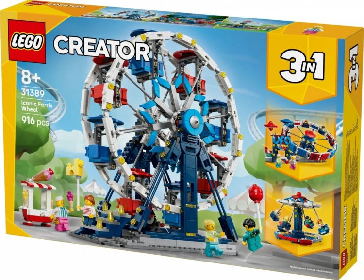LEGO Klocki Creator 31389 Kultowy diabelski młyn