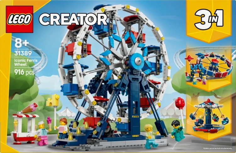 LEGO Klocki Creator 31389 Kultowy diabelski młyn